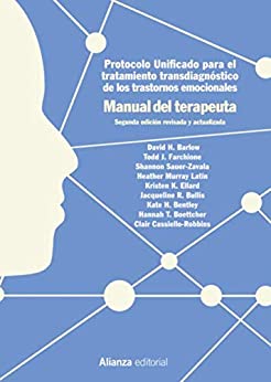 خرید و دانلود نسخه کامل کتاب Protocolo unificado para el tratamiento transdiagnóstico de los trastornos emocionales. Manual del terapeuta: 2.ª edición  –  PDF