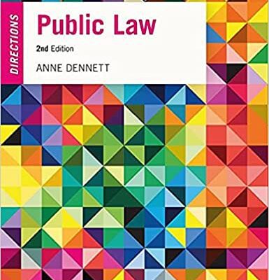 خرید و دانلود نسخه کامل کتاب Public Law Directions (2nd Edition) BY Dennett –  +  Pdf