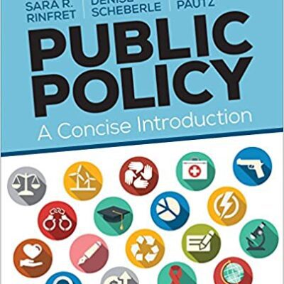 خرید و دانلود نسخه کامل کتاب Public Policy: A Concise Introduction –  +  pdf