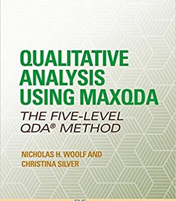 خرید و دانلود نسخه کامل کتاب Qualitative Analysis Using MAXQDA: The Five-Level QDA™ Method – Pdf