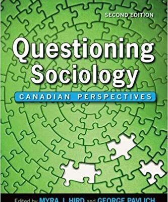 خرید و دانلود نسخه کامل کتاب Questioning Sociology: Canadian Perspectives 2nd Edition