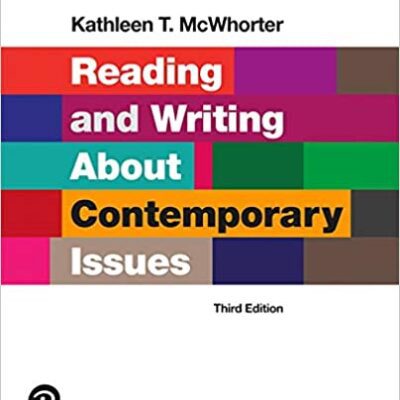 خرید و دانلود نسخه کامل کتاب Reading and Writing About Contemporary Issues (3rd Edition) [2020] –  PDF