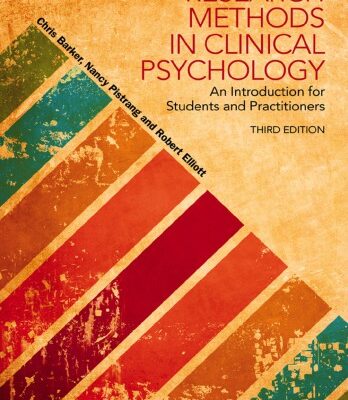 خرید و دانلود نسخه کامل کتاب Research methods in clinical psychology: an introduction for students and practitioners (3red Edition) – Pdf