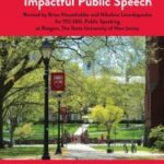 خرید و دانلود نسخه کامل کتاب Rutgers University Speaking: A Guide to Impactful Public Speech (Custom Edition)(4th Edition) –  pdf