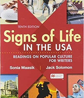 خرید و دانلود نسخه کامل کتاب Signs of Life in the USA: Readings on Pop Culture for Writers (10th Edition) –  +  pdf