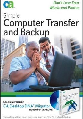 خرید و دانلود نسخه کامل کتاب Simple Computer Transfer and Backup: Don’t Lose your Music and Photos