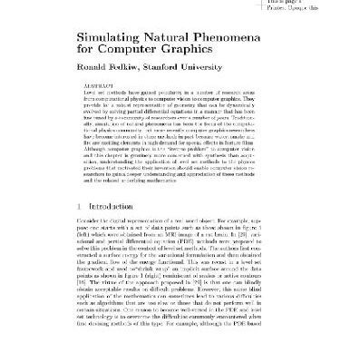 خرید و دانلود نسخه کامل کتاب Simulating natural phenomena for computer graphics