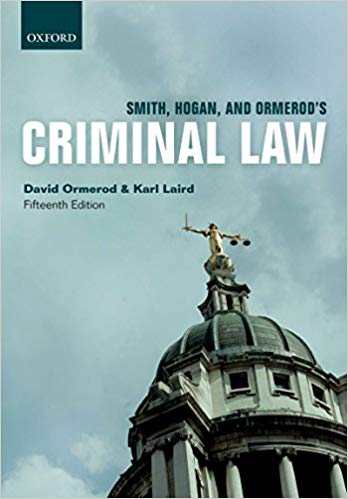خرید و دانلود نسخه کامل کتاب Smith, Hogan, & Ormerod’s Criminal Law_683c500abf4c6.jpeg خرید و دانلود نسخه کامل کتاب Smith, Hogan, & Ormerod’s Criminal Law
