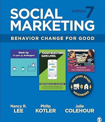 خرید و دانلود نسخه کامل کتاب Social Marketing: Behavior Change for Good (7th Edition) –  +  Pdf