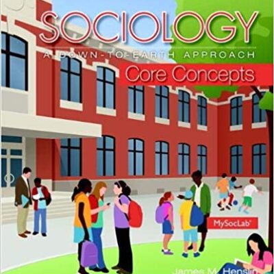 خرید و دانلود نسخه کامل کتاب Sociology: A Down-To-Earth Approach Core Concepts (6th Edition) –  PDF