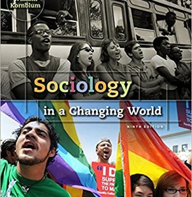 خرید و دانلود نسخه کامل کتاب Sociology in a Changing World (9th Edition)  –  PDF