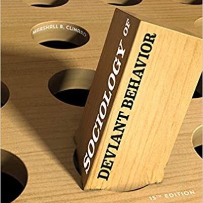 خرید و دانلود نسخه کامل کتاب Sociology of Deviant Behavior (15th Edition)  –  PDF