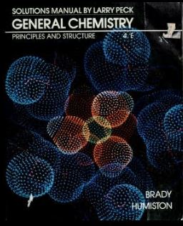 خرید و دانلود نسخه کامل کتاب Solutions manual for General chemistry : principles and structure (4th Edition) – Pdf