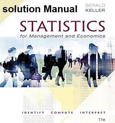 خرید و دانلود نسخه کامل کتاب [Soultion Manual] Statistics for Management and Economics (11th Edition) – Word