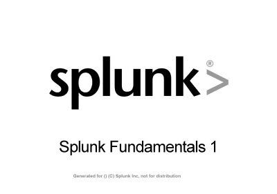خرید و دانلود نسخه کامل کتاب Splunk Fundamentals I