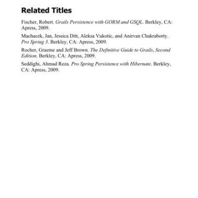 خرید و دانلود نسخه کامل کتاب Spring Persistence – A Running Start