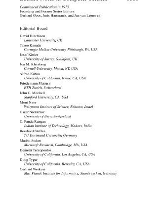 خرید و دانلود نسخه کامل کتاب Stabilization, Safety, and Security of Distributed Systems: 12th International Symposium, SSS 2010, New York, NY, USA, September 20-22, 2010. Proceedings