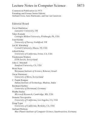 خرید و دانلود نسخه کامل کتاب Stabilization, Safety, and Security of Distributed Systems: 11th International Symposium, SSS 2009, Lyon, France, November 3-6, 2009. Proceedings