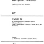خرید و دانلود نسخه کامل کتاب STACS 87: 4th Annual Symposium on Theoretical Aspects of Computer Science Passau, Federal Republic of Germany, February 19–21, 1987 Proceedings