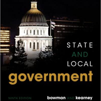 خرید و دانلود نسخه کامل کتاب State and Local Government (9th Edition) –  Pdf