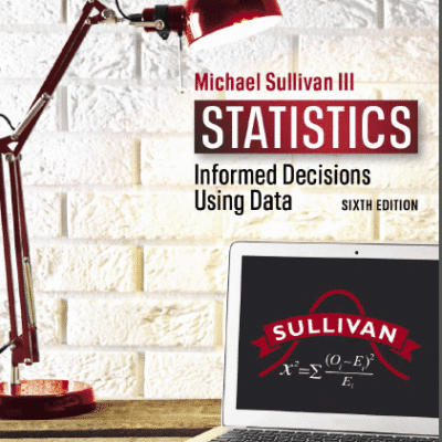 خرید و دانلود نسخه کامل کتاب Statistics: Informed Decisions Using Data (6th Edition) [2020] –  PDF