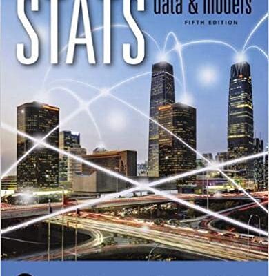 خرید و دانلود نسخه کامل کتاب Stats: Data and Models (5th Edition) [2019] –  PDF