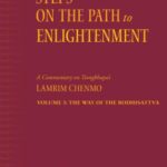 خرید و دانلود نسخه کامل کتاب Steps on the Path to Enlightenment: A Commentary on Tsongkhapa’s Lamrim Chenmo, Volume 3: The Way of the Bodhisattva –  PDF