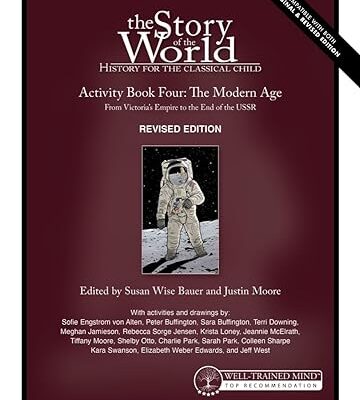 خرید و دانلود نسخه کامل کتاب Story of the World, Vol. 4 Activity Book, Revised Edition: The Modern Age: From Victoria’s Empire to the End of the USSR –  +  Pdf