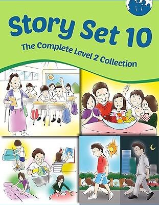 خرید و دانلود نسخه کامل کتاب Story Set 10. Level 2. Books 1-12 (Lee Family Series Book 46) –  PDF