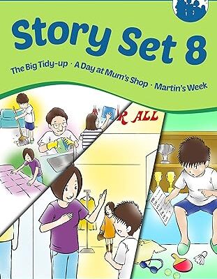 خرید و دانلود نسخه کامل کتاب Story Set 8. Level 2. Books 7-9 (Lee Family Series Book 44) –  PDF