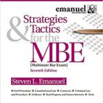 خرید و دانلود نسخه کامل کتاب Strategies & Tactics for the MBE (Bar Review) (7th Edition) [2019] –  +  pdf