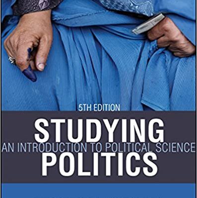 خرید و دانلود نسخه کامل کتاب Studying Politics: An Introduction to Political Science –  pdf