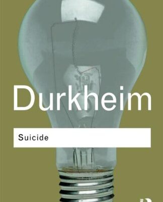 خرید و دانلود نسخه کامل کتاب Suicide: A Study in Sociology –  PDF