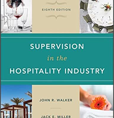 خرید و دانلود نسخه کامل کتاب Supervision in the Hospitality Industry (8th Edition) –  PDF
