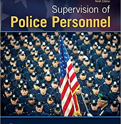 خرید و دانلود نسخه کامل کتاب Supervision of Police Personnel (9th Edition) [2020] –  pdf