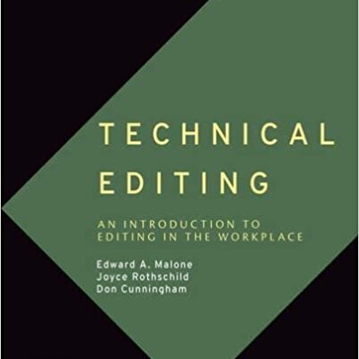 خرید و دانلود نسخه کامل کتاب Technical Editing:  An Introduction to Editing in the Workplace [2020] –  +  Pdf