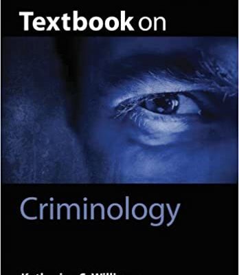 خرید و دانلود نسخه کامل کتاب Textbook on Criminology By Williams (7th Edition) –  PDF
