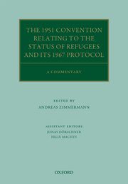 خرید و دانلود نسخه کامل کتاب The 1951 Convention Relating to the Status of Refugees and its 1967 Protocol A Commentary – Pdf