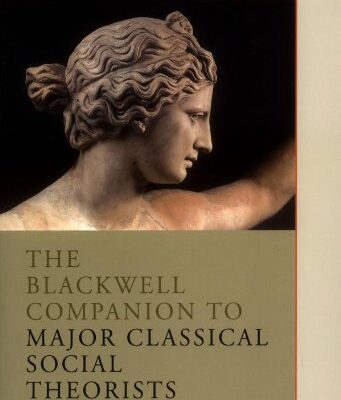 خرید و دانلود نسخه کامل کتاب The Blackwell Companion to Major Classical Social Theorists –  PDF