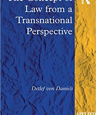 خرید و دانلود نسخه کامل کتاب The Concept of Law from a Transnational Perspective –  Pdf