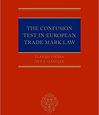 خرید و دانلود نسخه کامل کتاب The Confusion Test in European Trade Mark Law –  Pdf