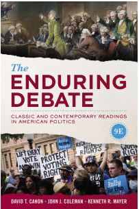 خرید و دانلود نسخه کامل کتاب The Enduring Debate: Classic and Contemporary Readings in American Politics (9th Edition) –  +  Pdf