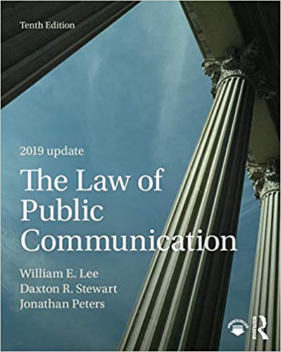 خرید و دانلود نسخه کامل کتاب The Law of Public Communication 2019 Update (10th Edition)  –  PDF