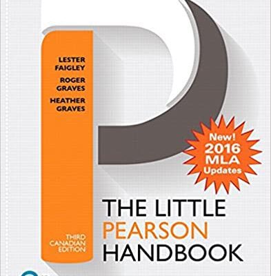 خرید و دانلود نسخه کامل کتاب The Little Pearson Handbook (3rd Canadian Edition) –  Pdf
