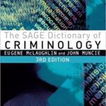 خرید و دانلود نسخه کامل کتاب The SAGE Dictionary of Criminology by McLaughlin. Eugene ( 2012 )  –  +  PDF