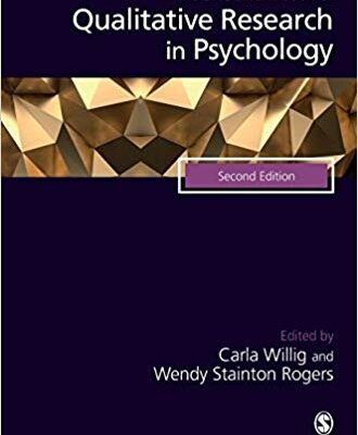 خرید و دانلود نسخه کامل کتاب The SAGE Handbook of Qualitative Research in Psychology 2nd Edition
