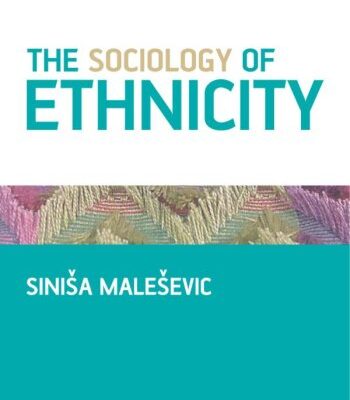 خرید و دانلود نسخه کامل کتاب The Sociology of Ethnicity –  PDF