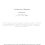 خرید و دانلود نسخه کامل کتاب The Yacas Book of Algorithms