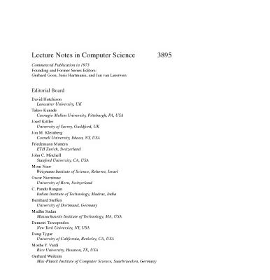 خرید و دانلود نسخه کامل کتاب Theoretical Computer Science: Essays in Memory of Shimon Even