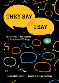 خرید و دانلود نسخه کامل کتاب They Say / I Say: The Moves That Matter in Academic Writing (4th Edition) – Pdf